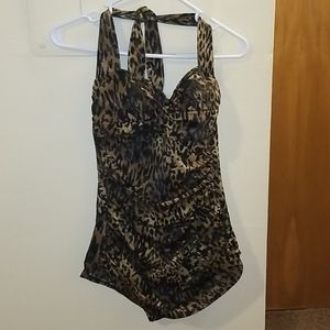 Leopard Print Swimsuit